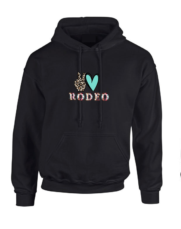 Peace Love Rodeo Youth Hoodie