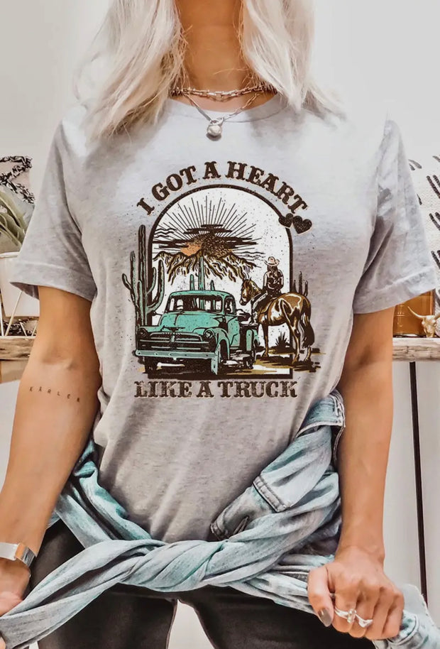 I GOT A HEART LIKE A TRUCK TEE