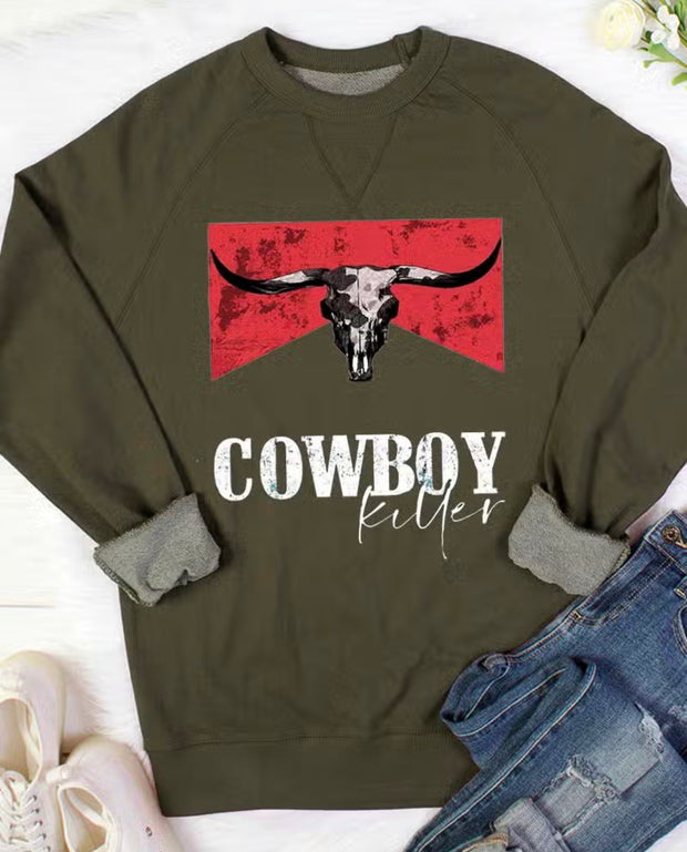 Cowboy Killer Crew sweater