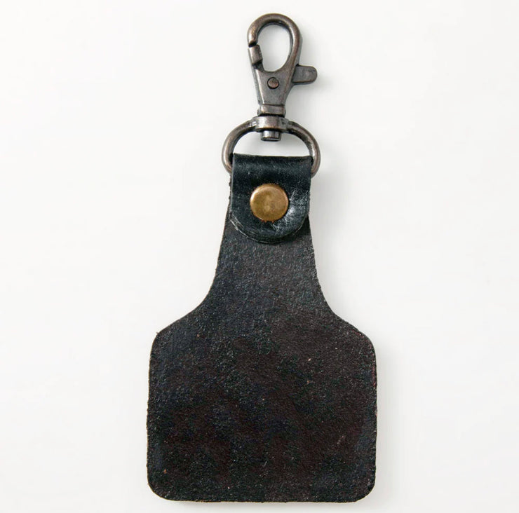Genuine leather key holder
