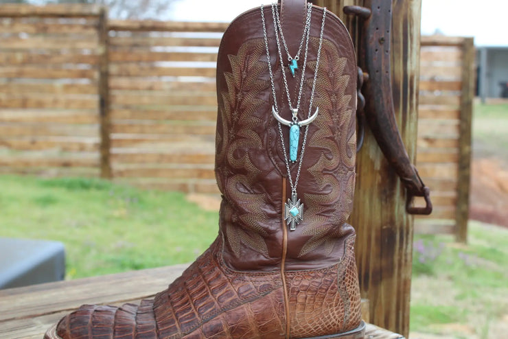Western Bull Necklace