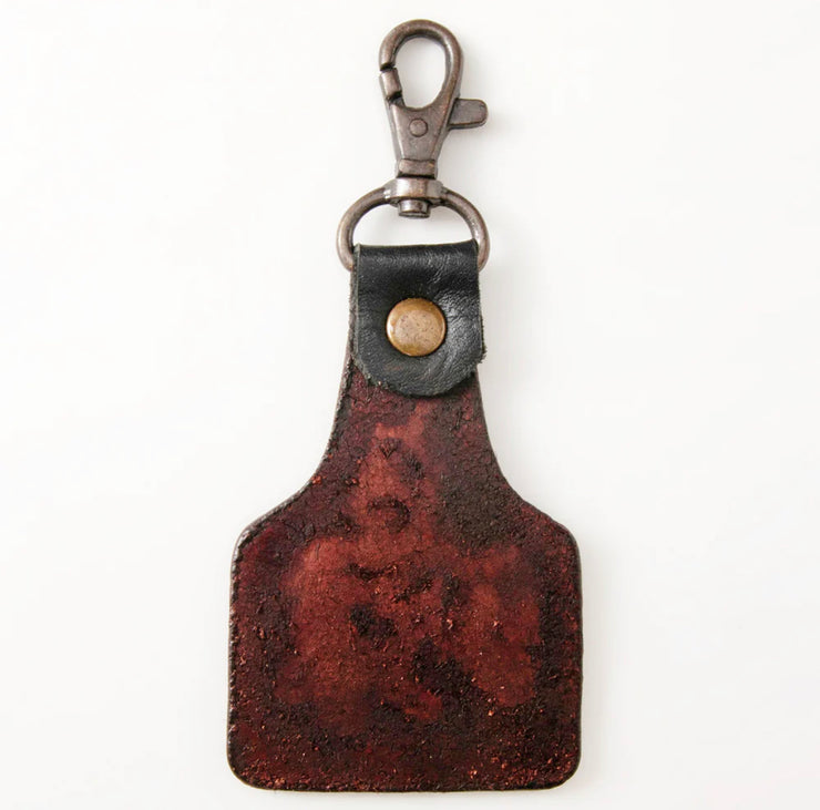 Genuine leather key holder