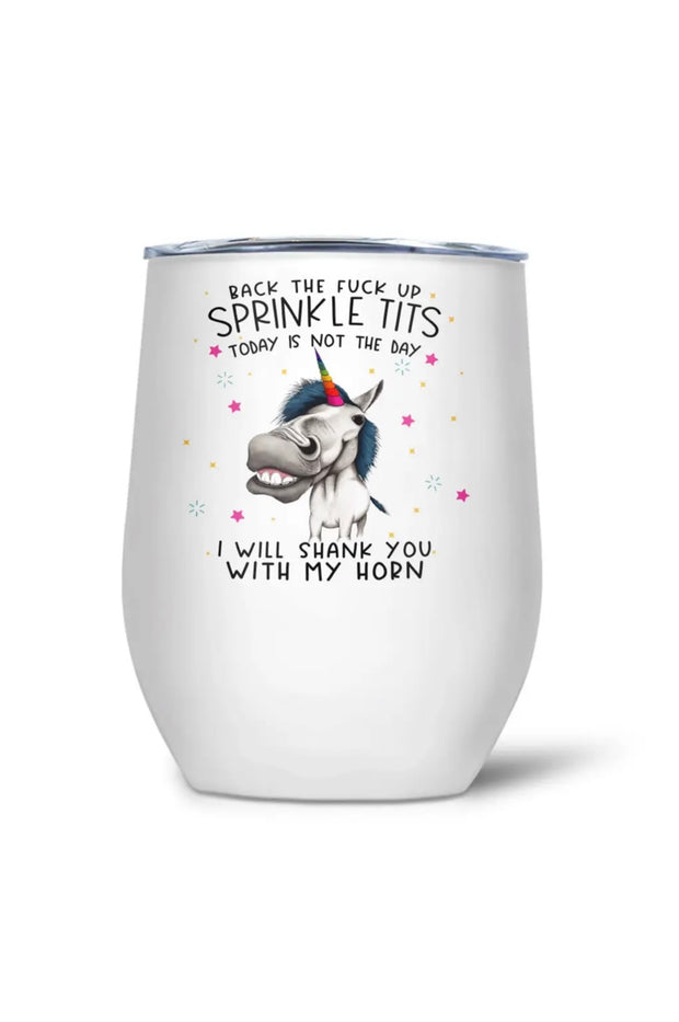 Sprinkle Tits …. Wine Tumbler