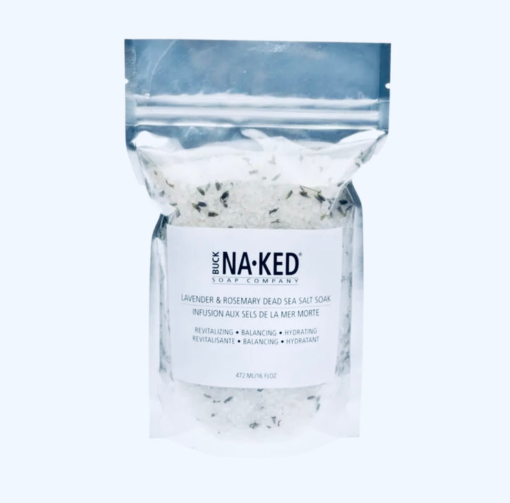 LAVENDER + ROSEMARY DEAD SEA SALT SOAK